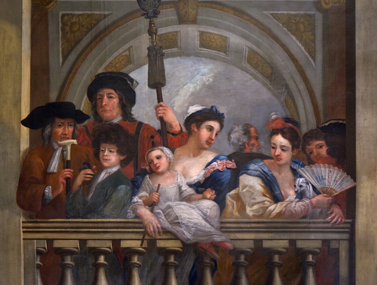 Kongens trappe, Kensington Palace, London af William Kent