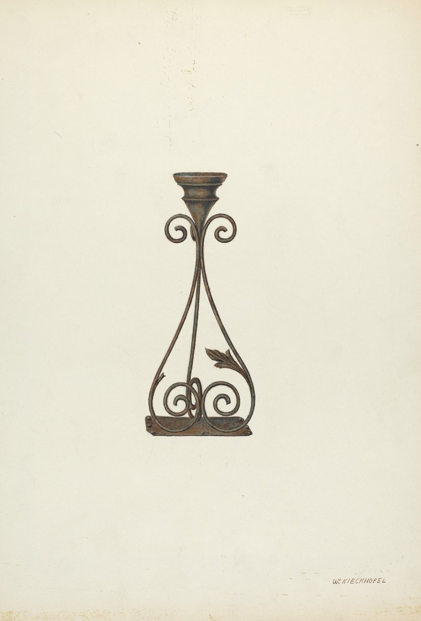 Lysestage af William Kieckhofel