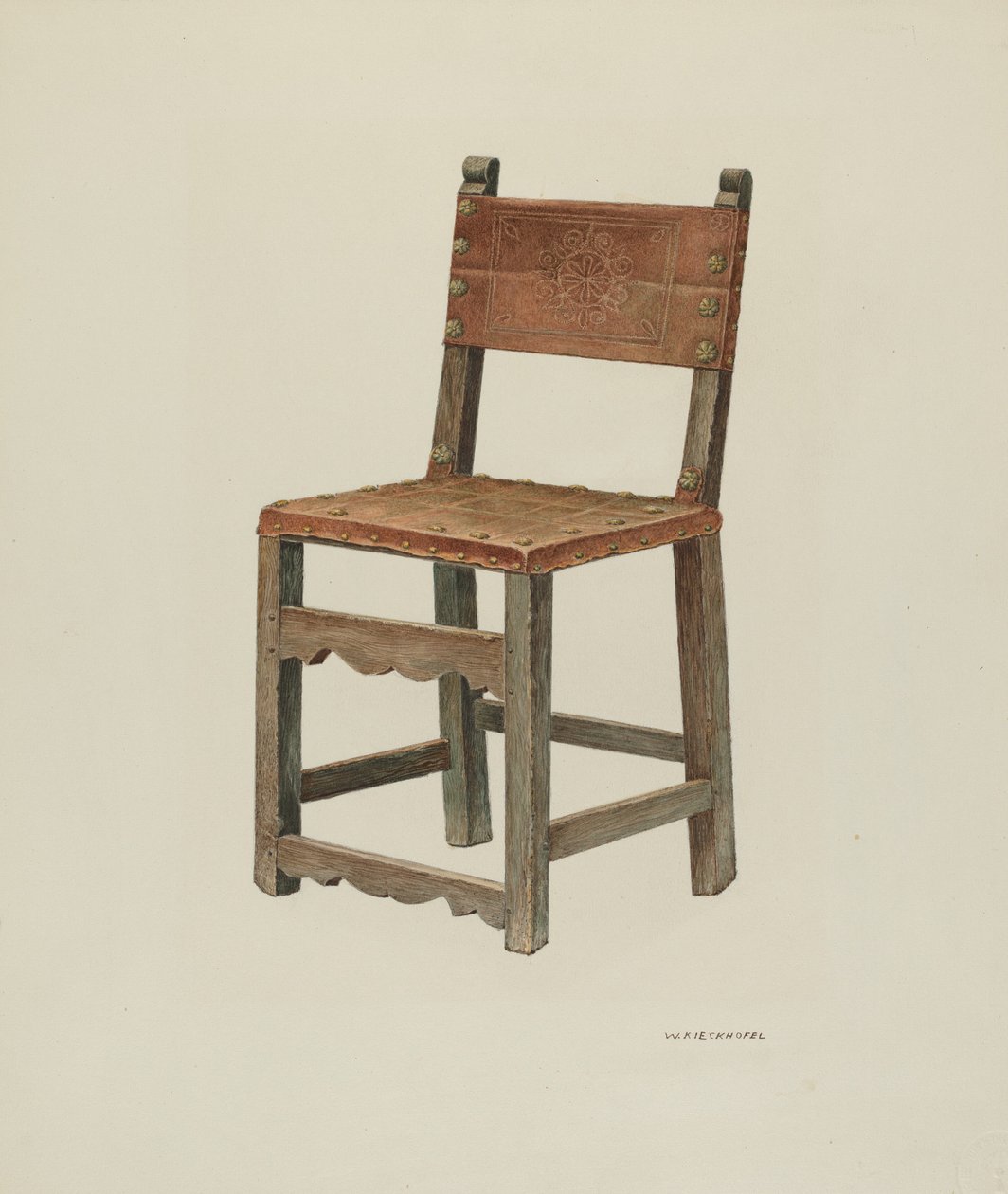 Stol af William Kieckhofel