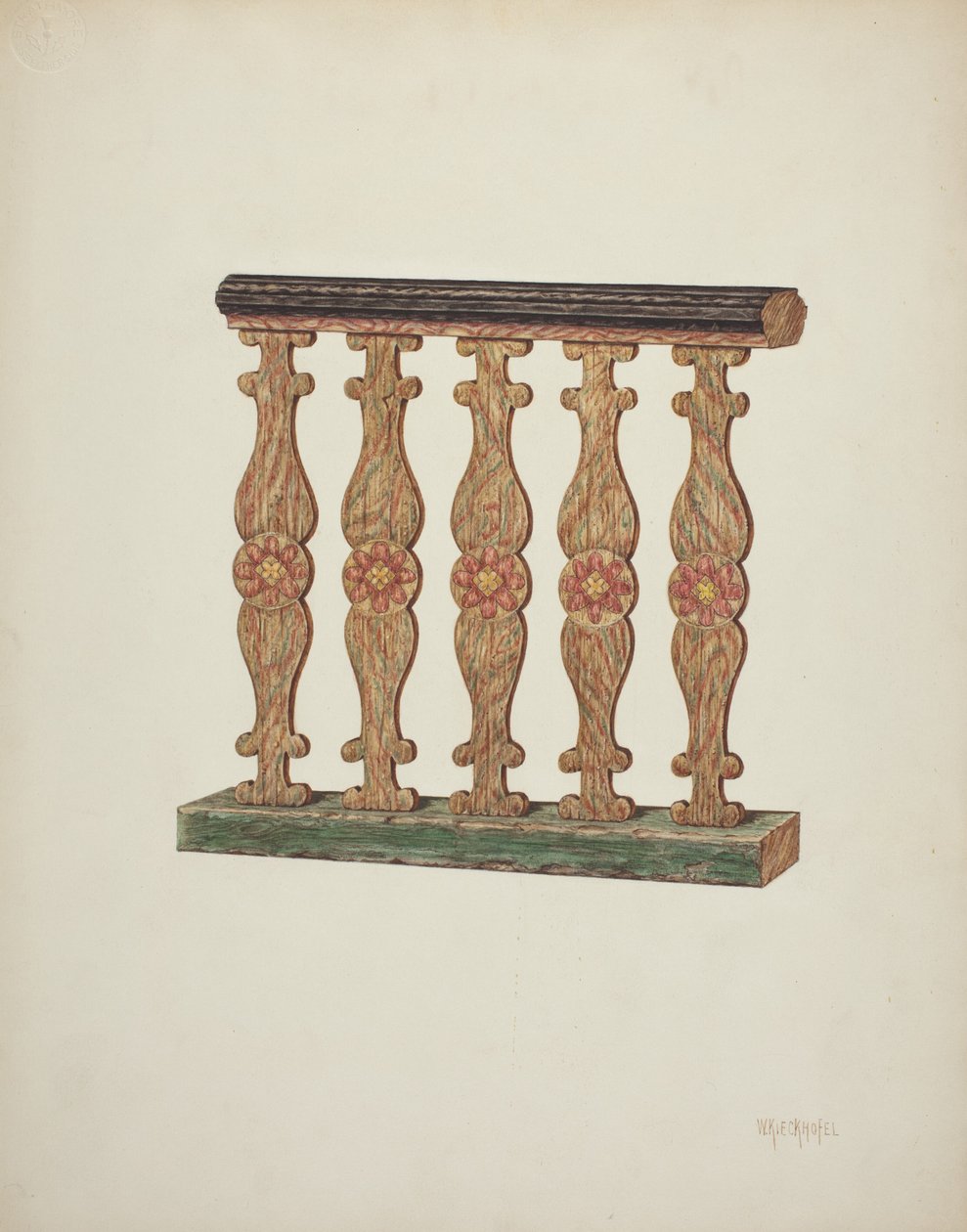 Korskinne, 1939. af William Kieckhofel