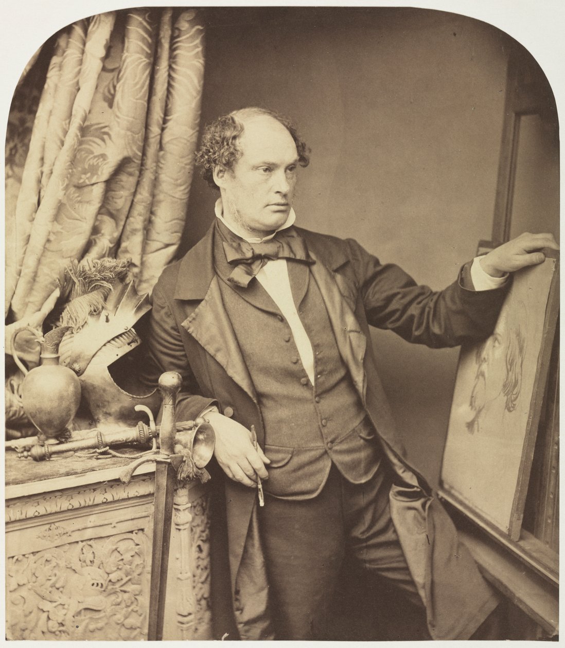 Daniel Maclise (1806-1870) af William Lake Price