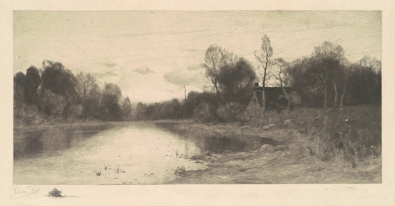 På Wanaque af William Langson Lathrop