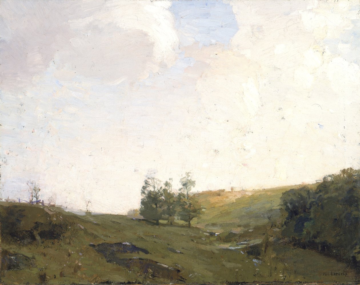 De tre træer, slutningen af det 19.-begyndelsen af det 20. århundrede. af William Langson Lathrop