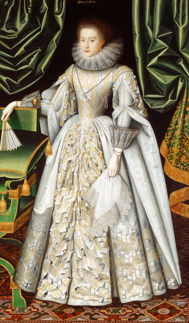 Diana Cecil (olie på lærred) af William Larkin