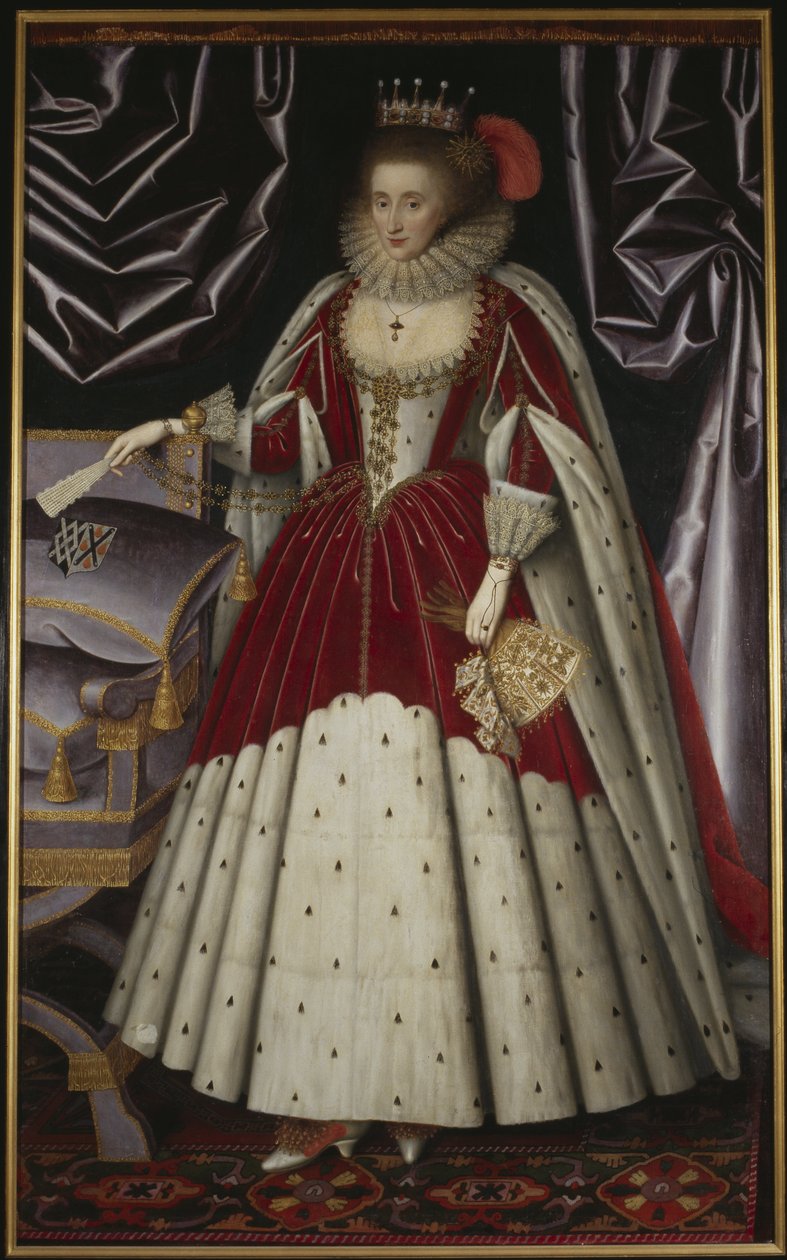 Lucy Russel, comtesse Bedford (nee Harington) - Portræt af Lucy Russell, grevinde af Bedford (1580-1627), født Harington, af Larkin, William (1580