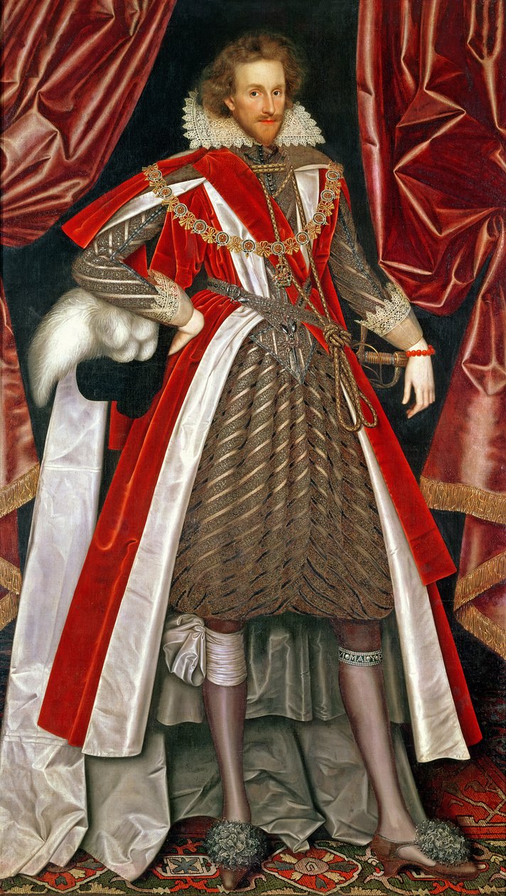 Philip Herbert, 4. jarl af Pembroke, ca. 1615 af William Larkin