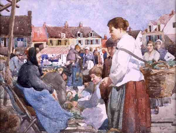 Et marked i Bretagne af William Lee Hankey
