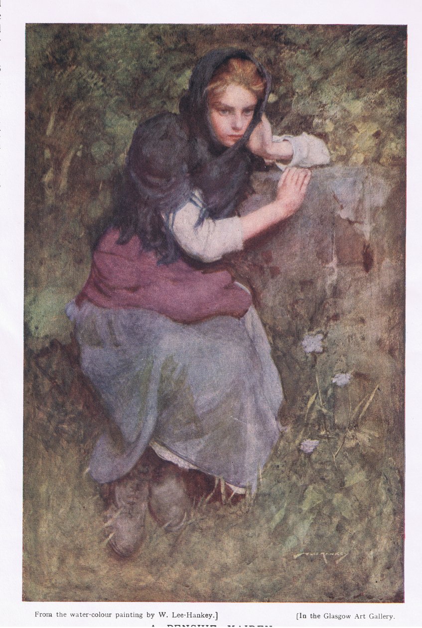A Pensive Maid, fra 