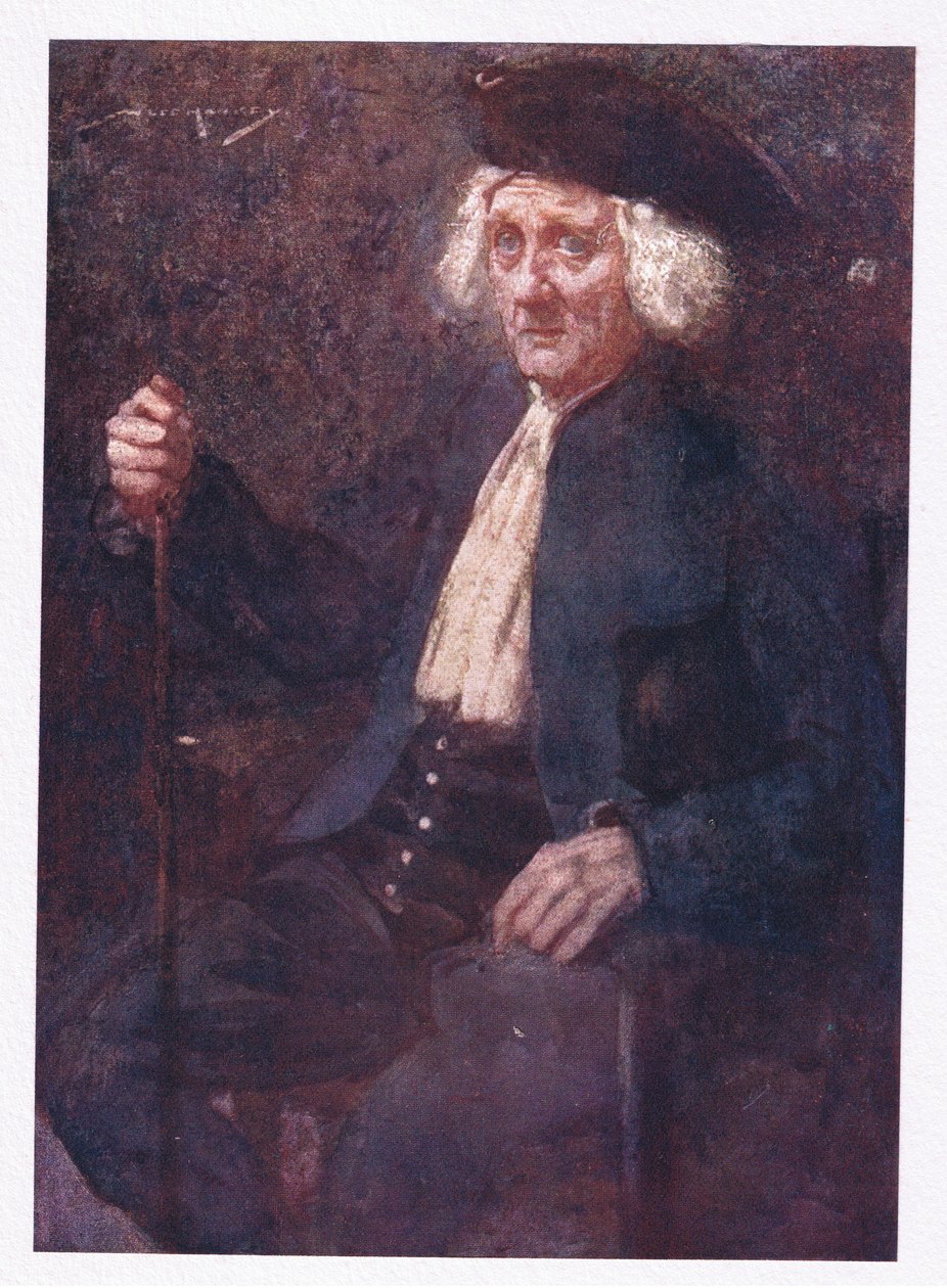 En mand, han var for hele landet kær, og ved at gå rig med fyrre pund om året (farve litho) af William Lee Hankey