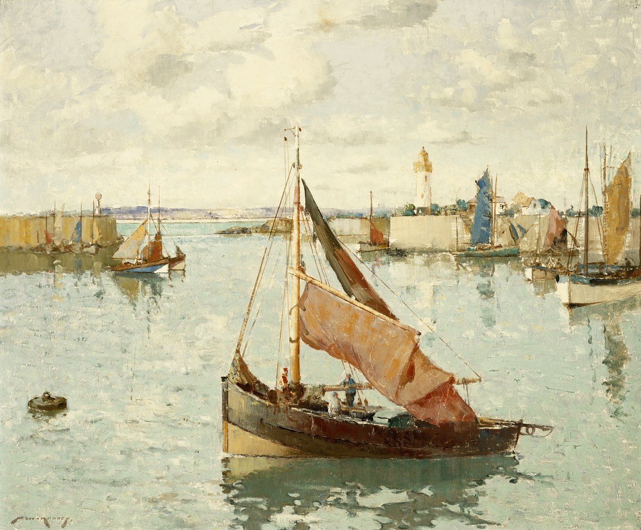 Tæt på Seines munding af William Lee Hankey
