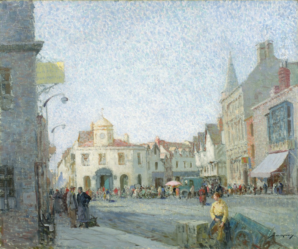 Stratford Upon Avon (olie på lærred) af William Lee Hankey