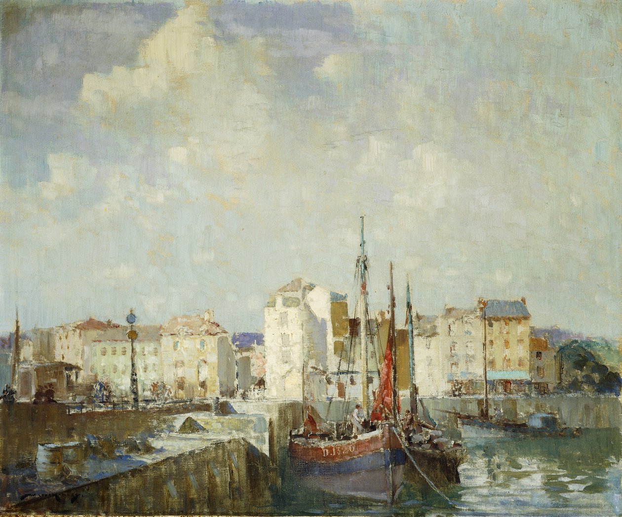 Den Indre Havn, Dieppe af William Lee Hankey