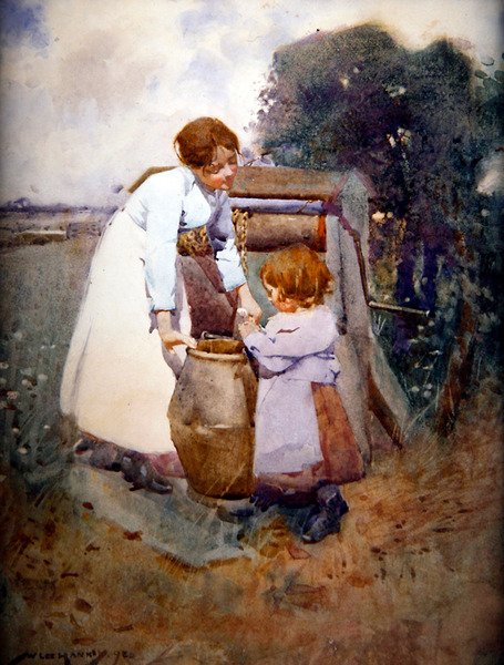 To piger ved brønden af William Lee Hankey