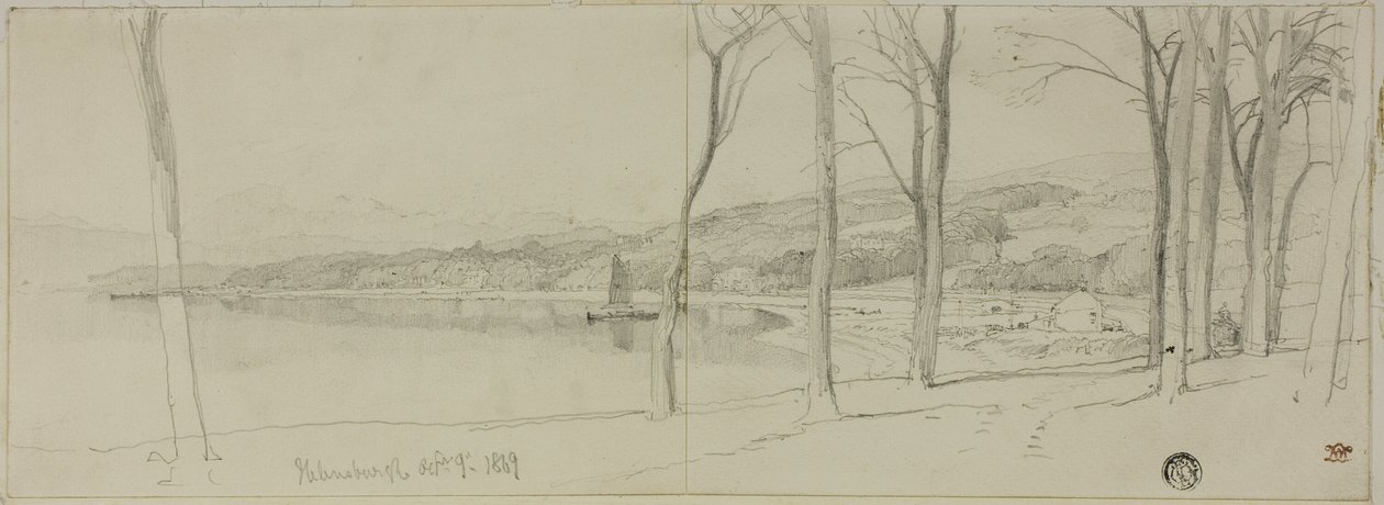 Helensburgh, Skotland af William Leighton Leitch