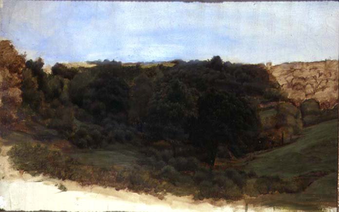 Tæt på Redhill, Surrey af William Linnell