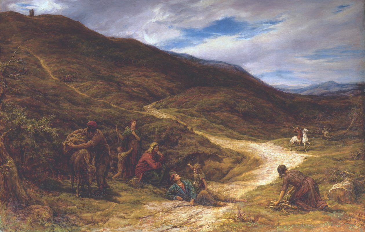 Over Heden "The Horn, the Horn, the Lusty, the Lusty Horn" af William Linnell