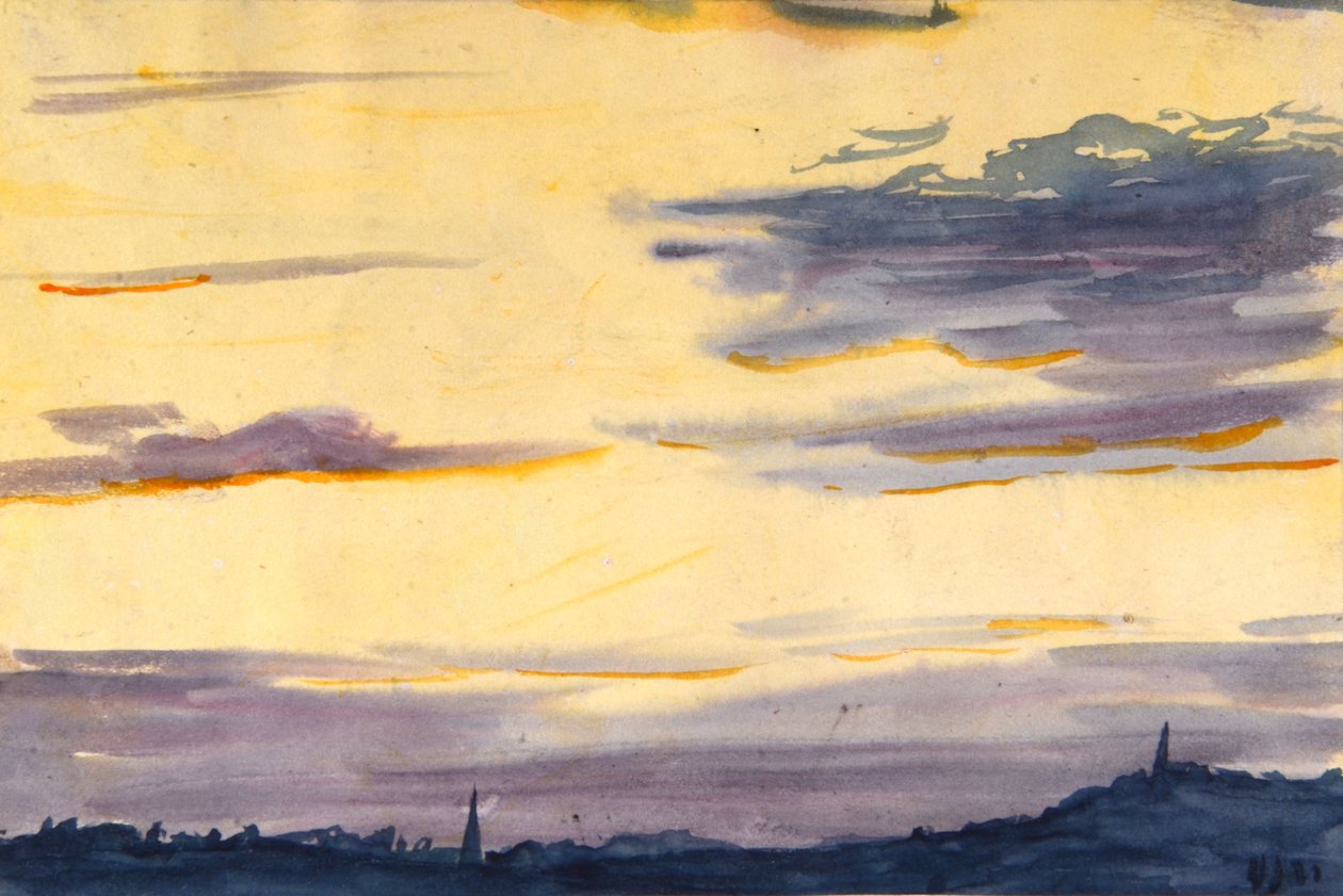 Lys aften af William Lionel Wyllie
