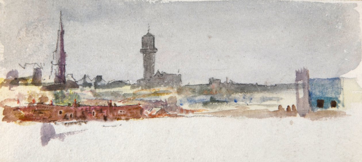 Kystby af William Lionel Wyllie
