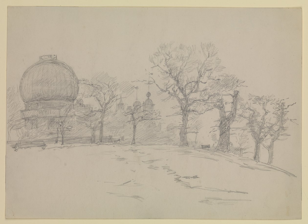 Greenwich (Det Kongelige Observatorium) af William Lionel Wyllie