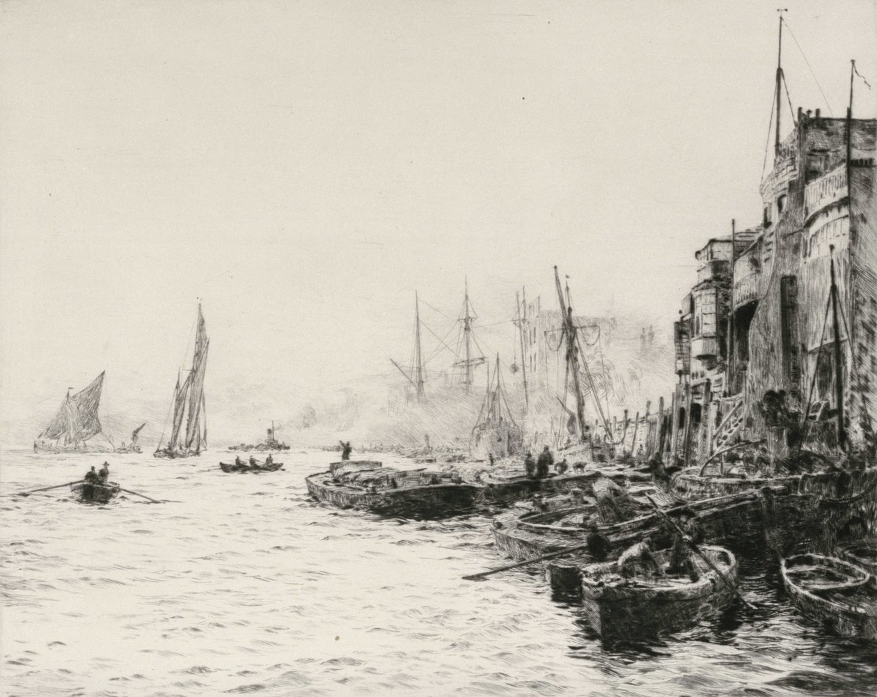 Gamle kalkhus af William Lionel Wyllie