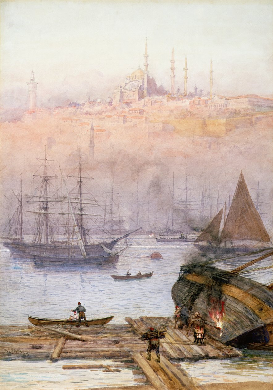 Det Gyldne Horn, 1896 af William Lionel Wyllie