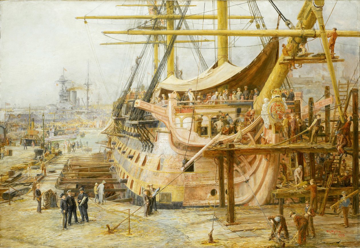 Restaureringen af HMS 