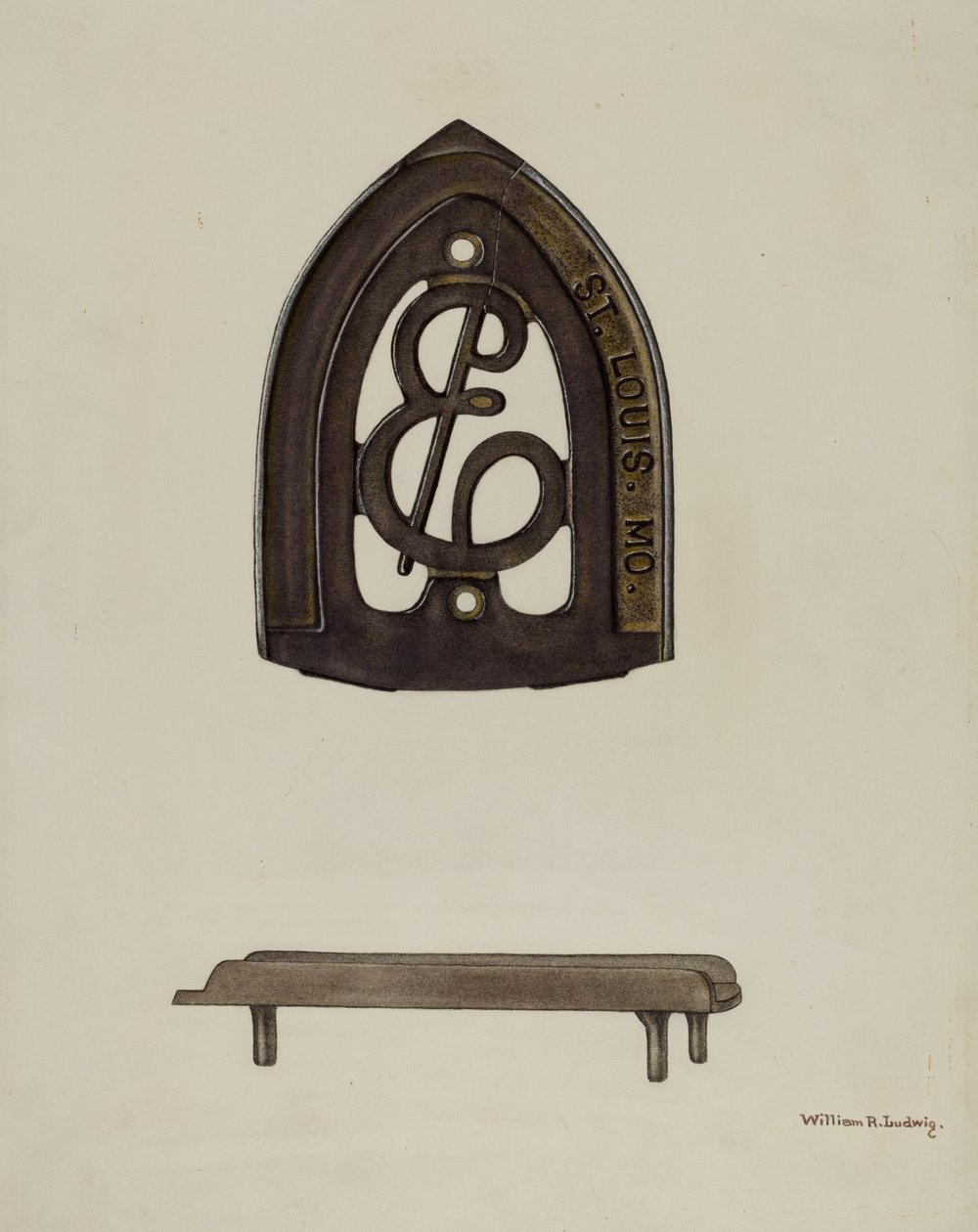 Trivet, c. 1939. af William Ludwig