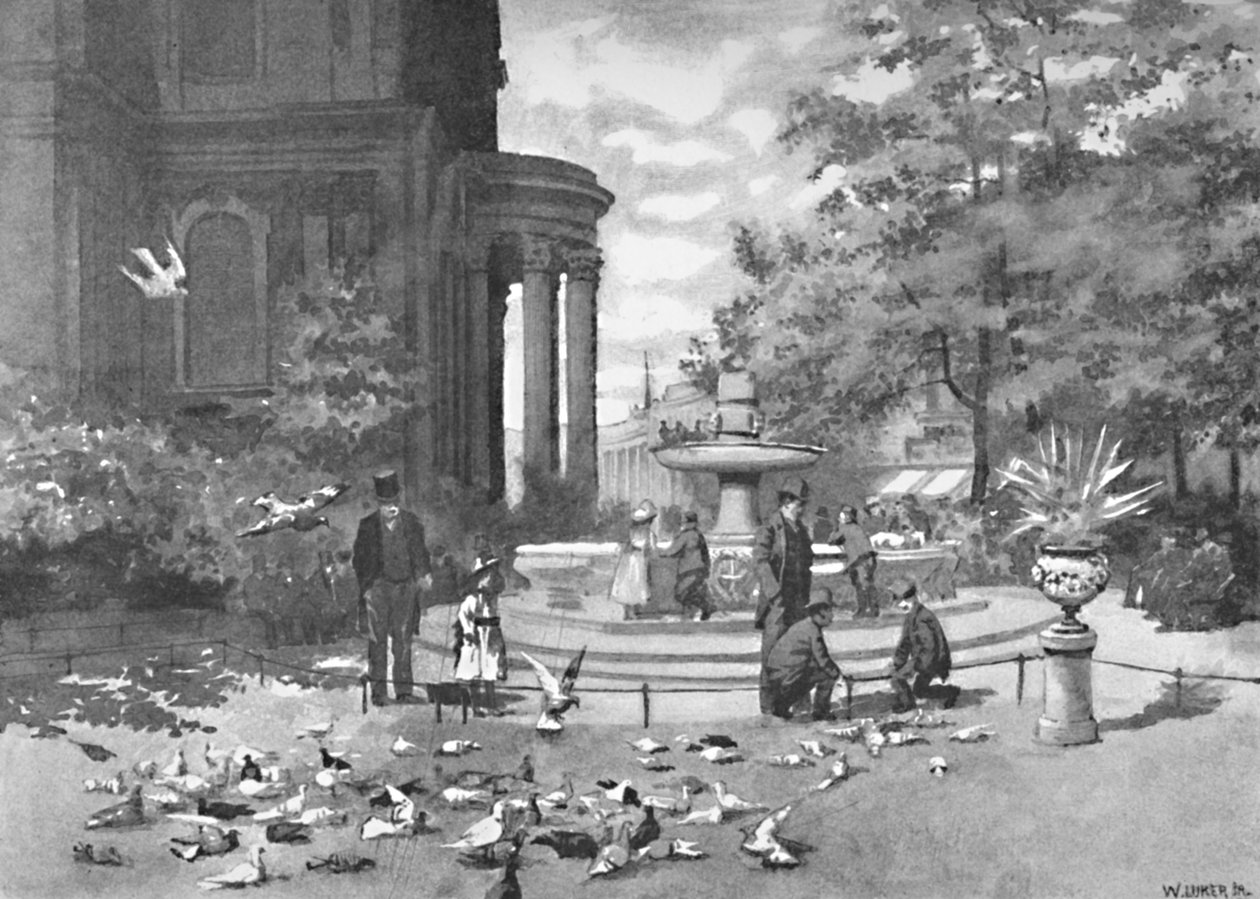 St. Pauls Kirkegård, 1891 af William Luker