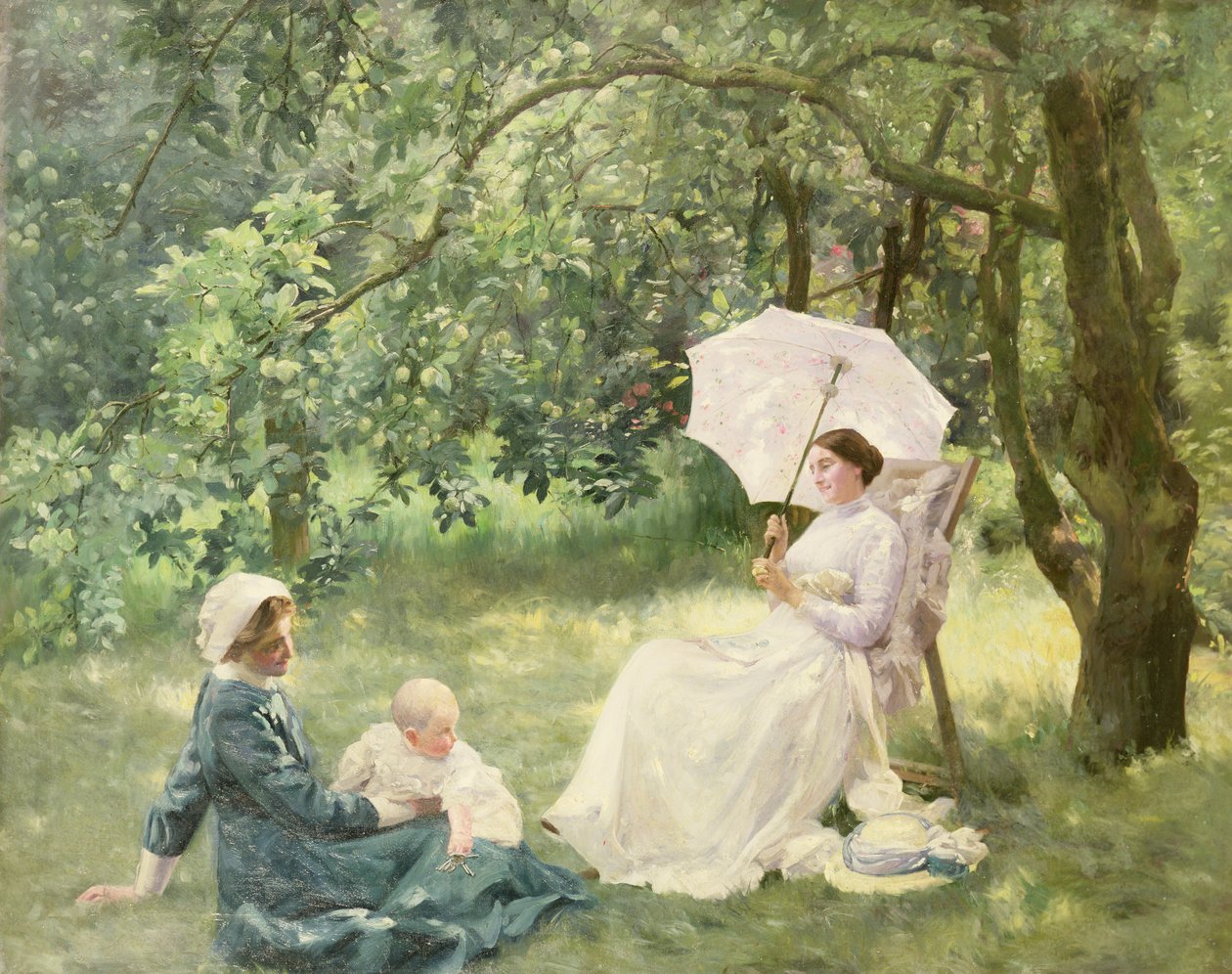 En Sommereftermiddag; af William Mainwaring Palin