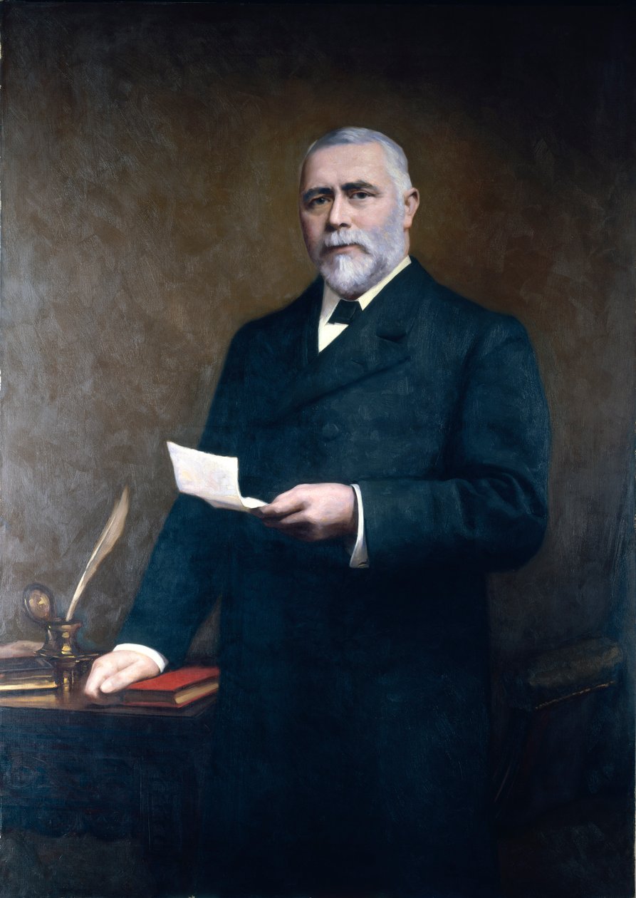 Sir William White (1845-1913), ca. 1902 (olie på lærred) af William Mainwaring Palin