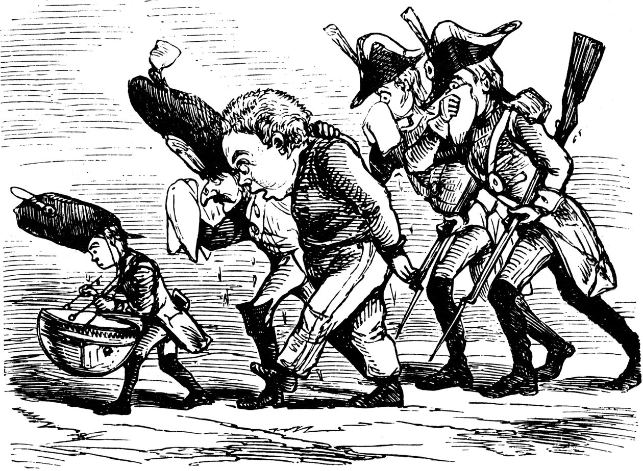 Illustration fra bogen The Rose and The Ring, af William Thackeray, 1855. af William Makepeace Thackeray