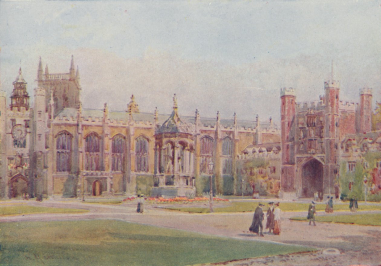 Trinity College, Cambridge, 1910 af William Matthison