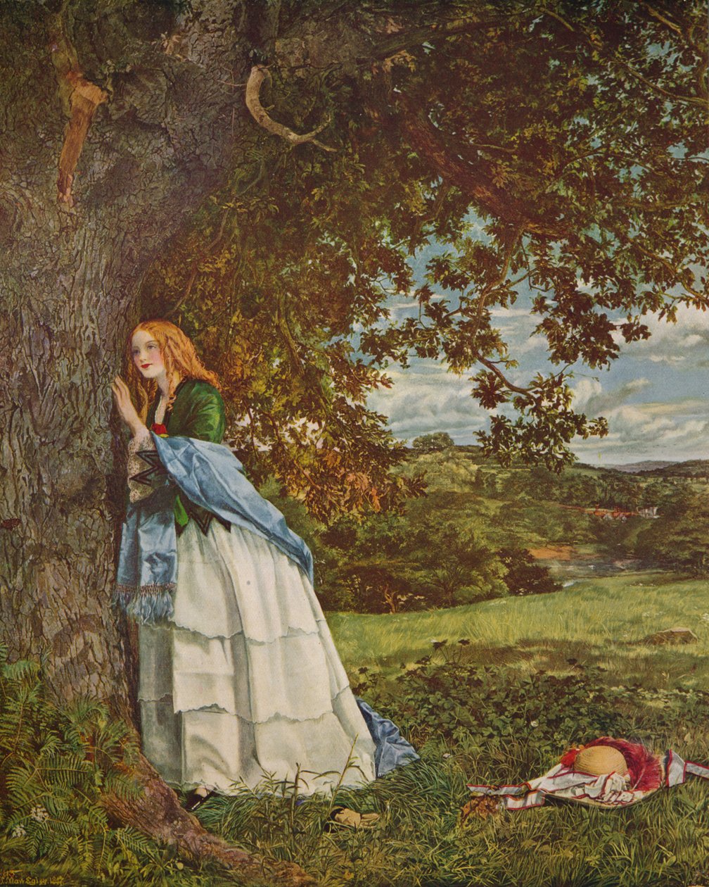 The Talking Oak Tennyson, 1857, c1915 af William Maw Egley