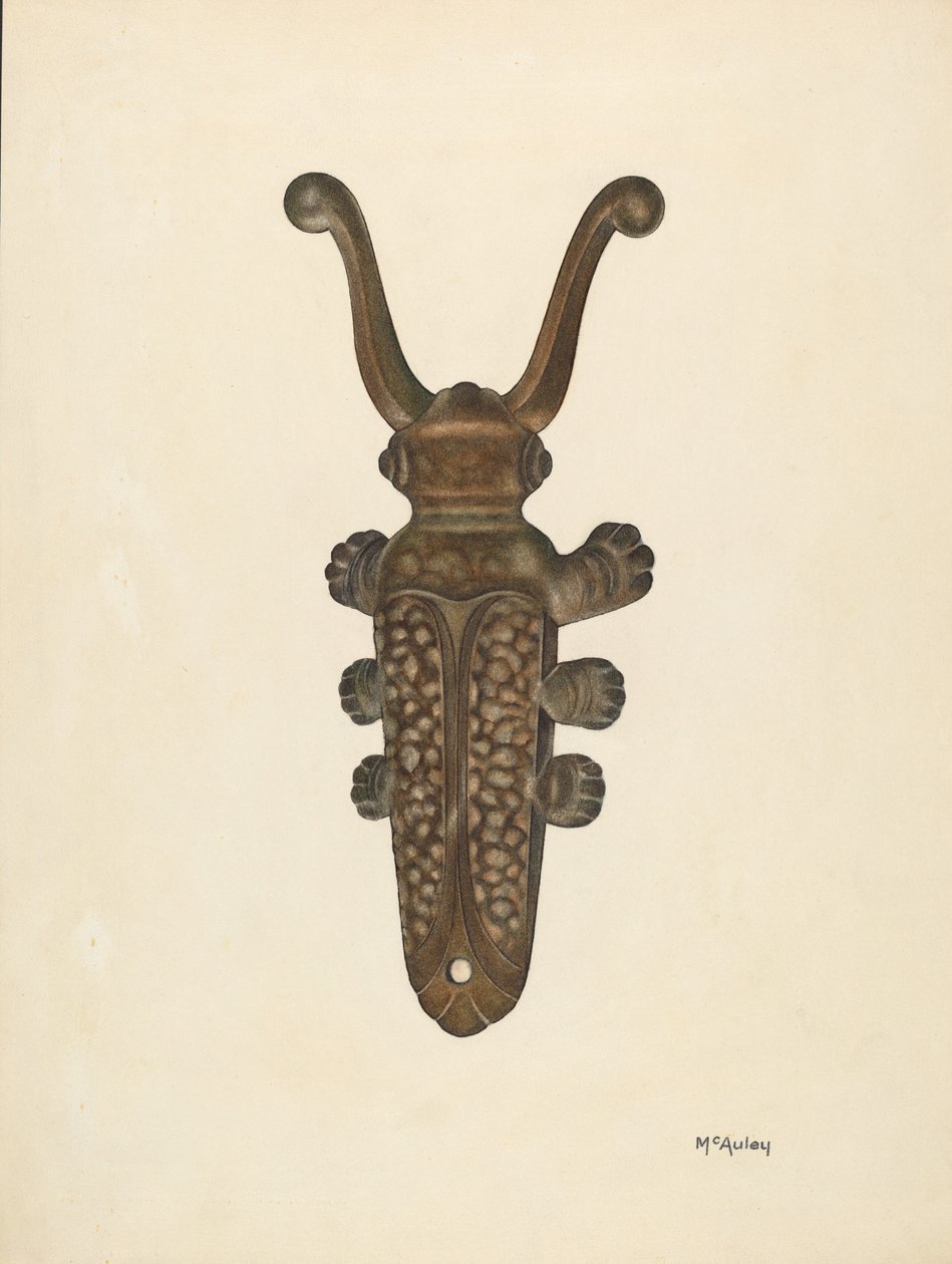 Bootjack, ca. 1940. af William McAuley