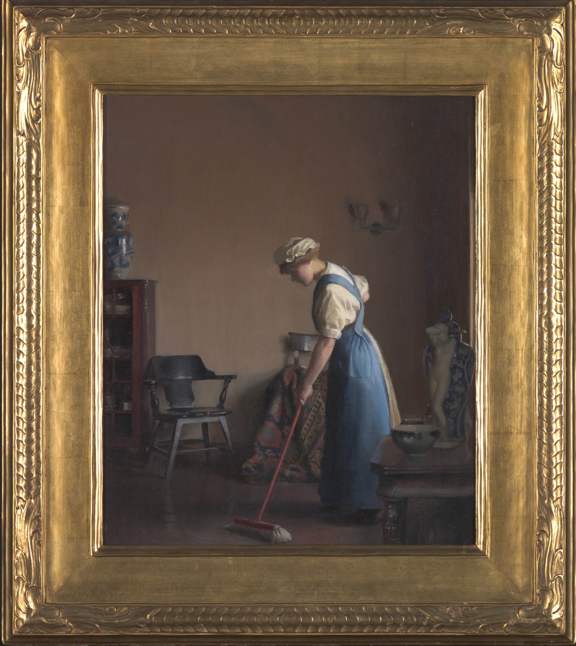 Pigefejer, ca. 1912 af William McGregor Paxton