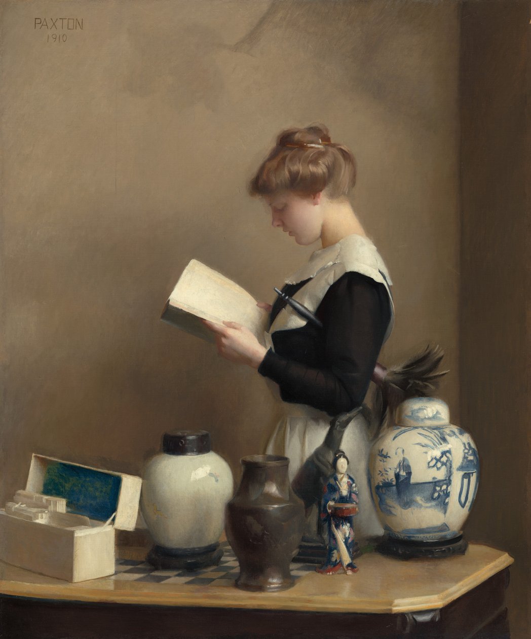 Huspigen af William McGregor Paxton