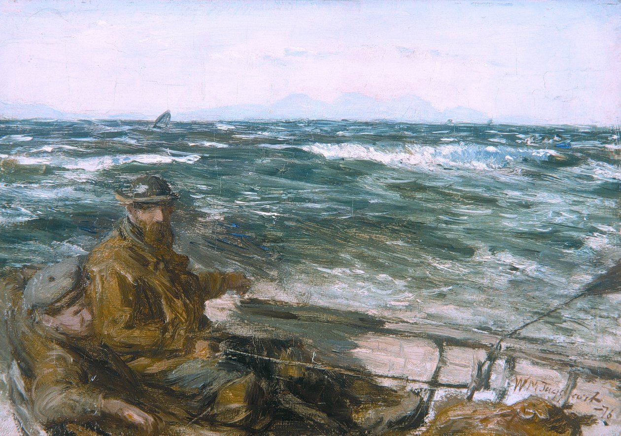 En frisk brise af William McTaggart