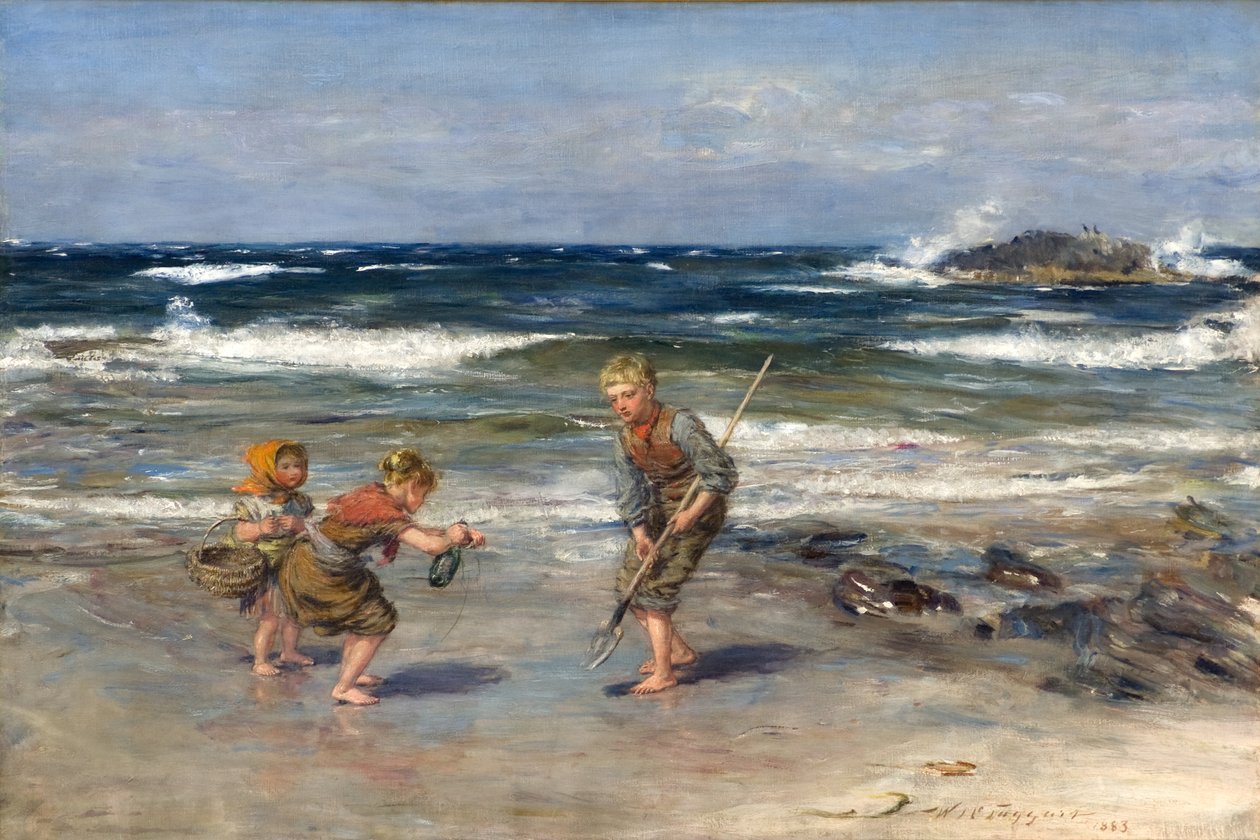 En besked fra havet af William McTaggart