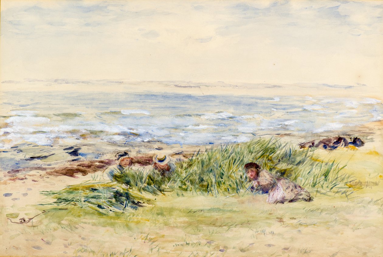 Børn blandt Bent af William McTaggart