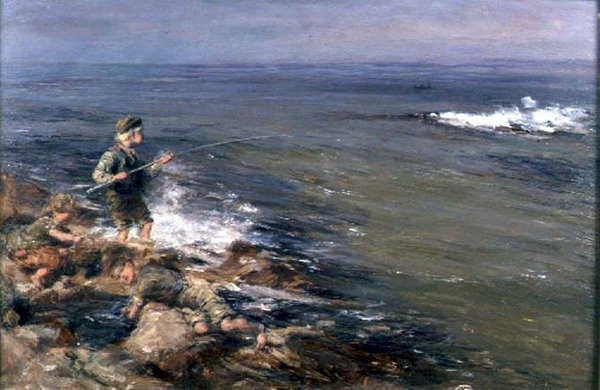 Fiskerbørn af William McTaggart