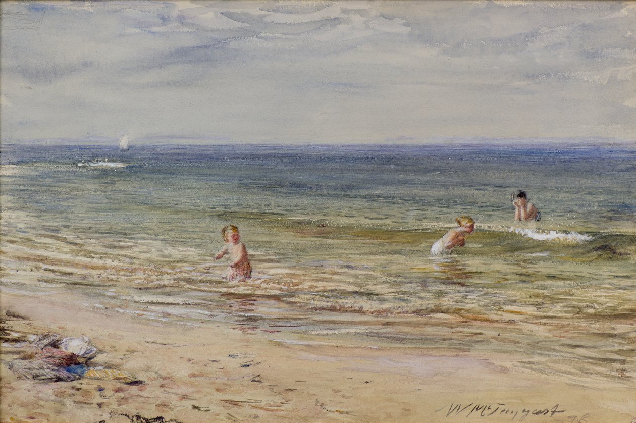 Badepige af William McTaggart