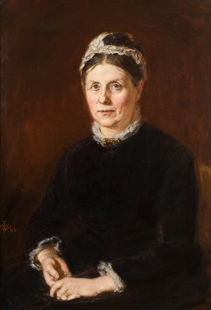 Fru (James Guthrie) Orchar, Catherine Nicoll (1820-1916) af William McTaggart