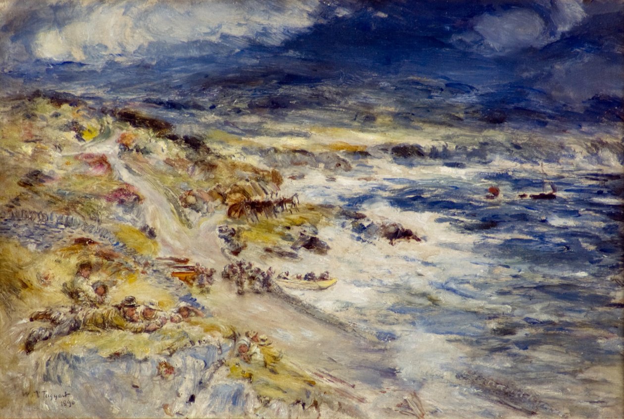 På Argyllshire Coast af William McTaggart
