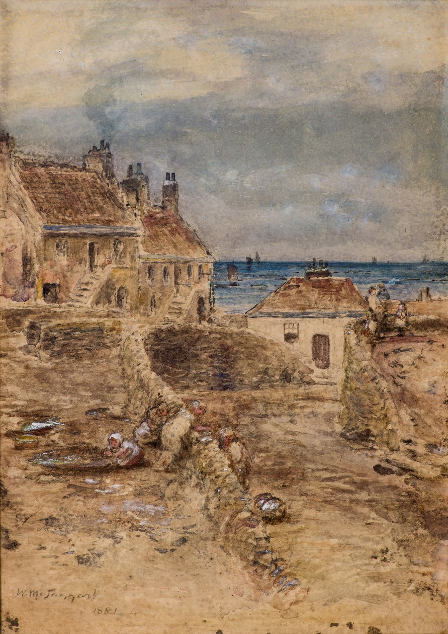 Røde Tage af William McTaggart