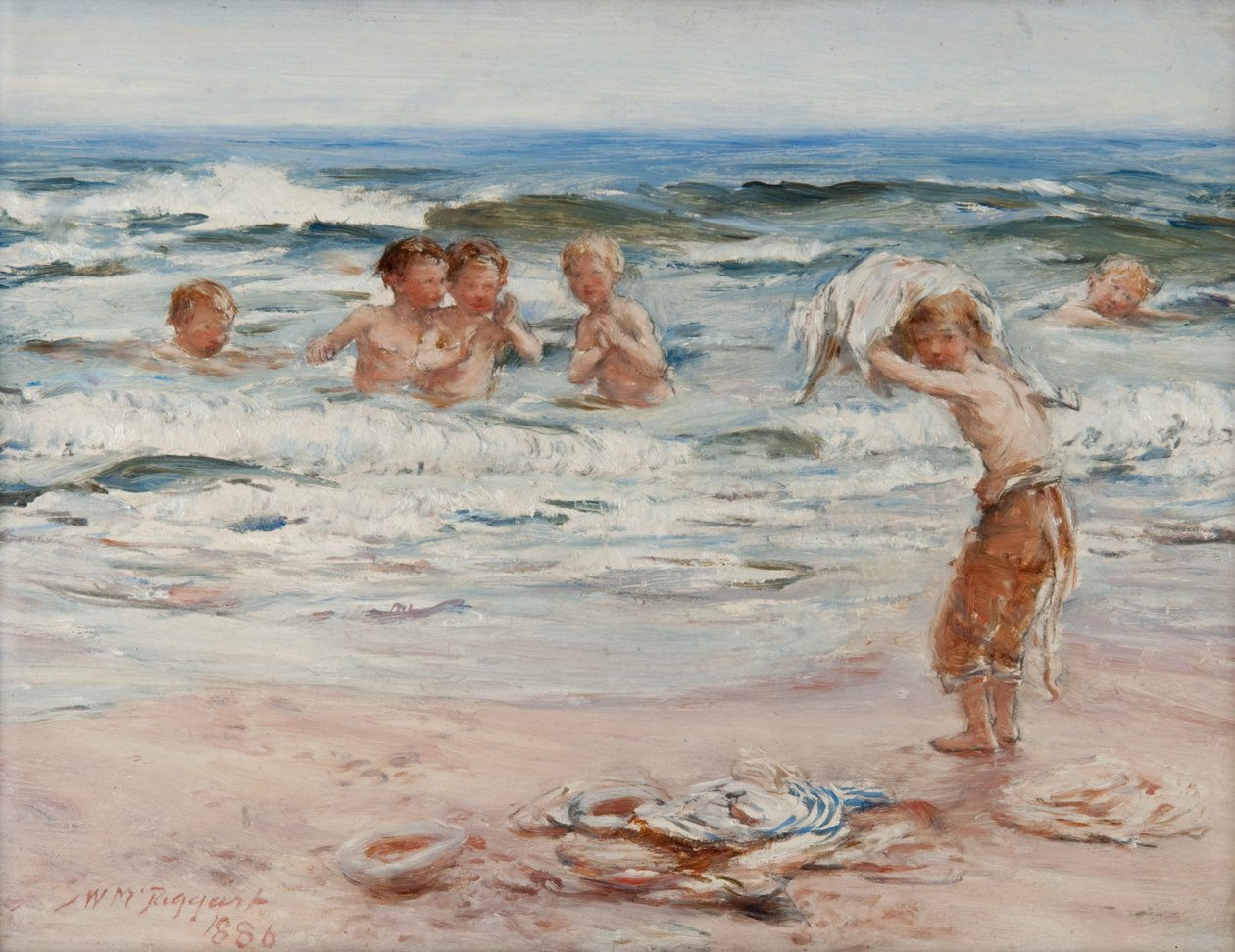 Badegæsterne af William McTaggart