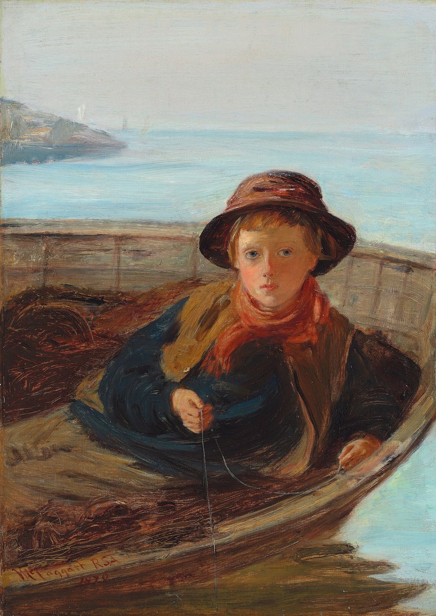 Fisher Boy, 1870 af William McTaggart