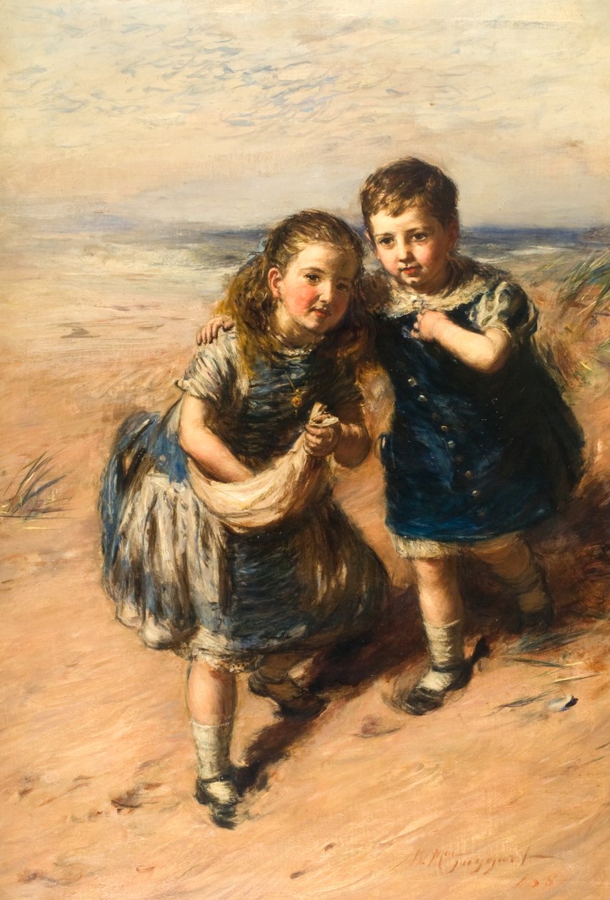 Oppe på Sandbakkerne af William McTaggart