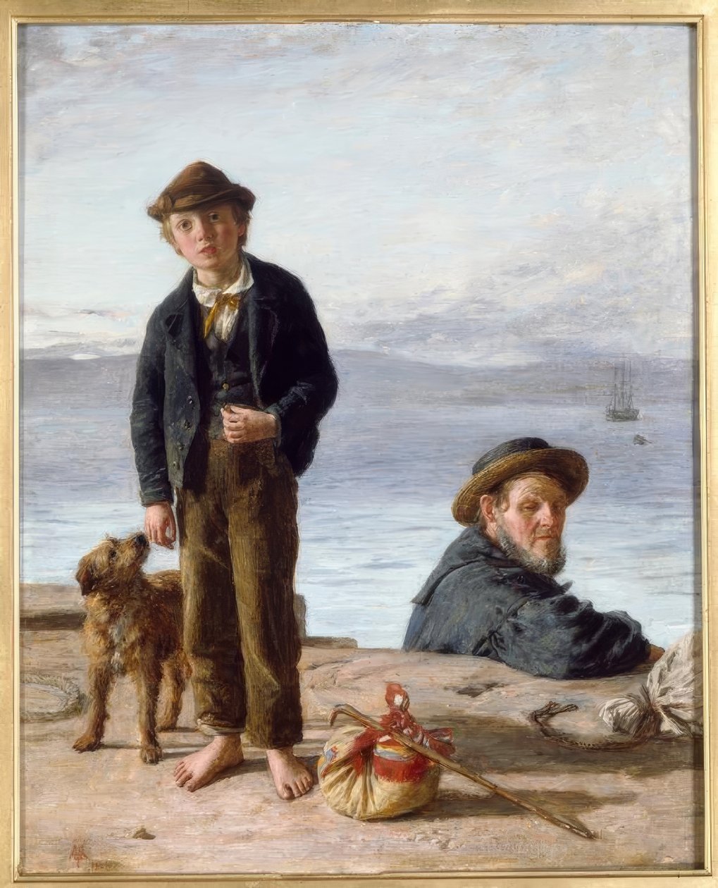 W.McTaggart, Ud på havet / Gemälde af William McTaggart