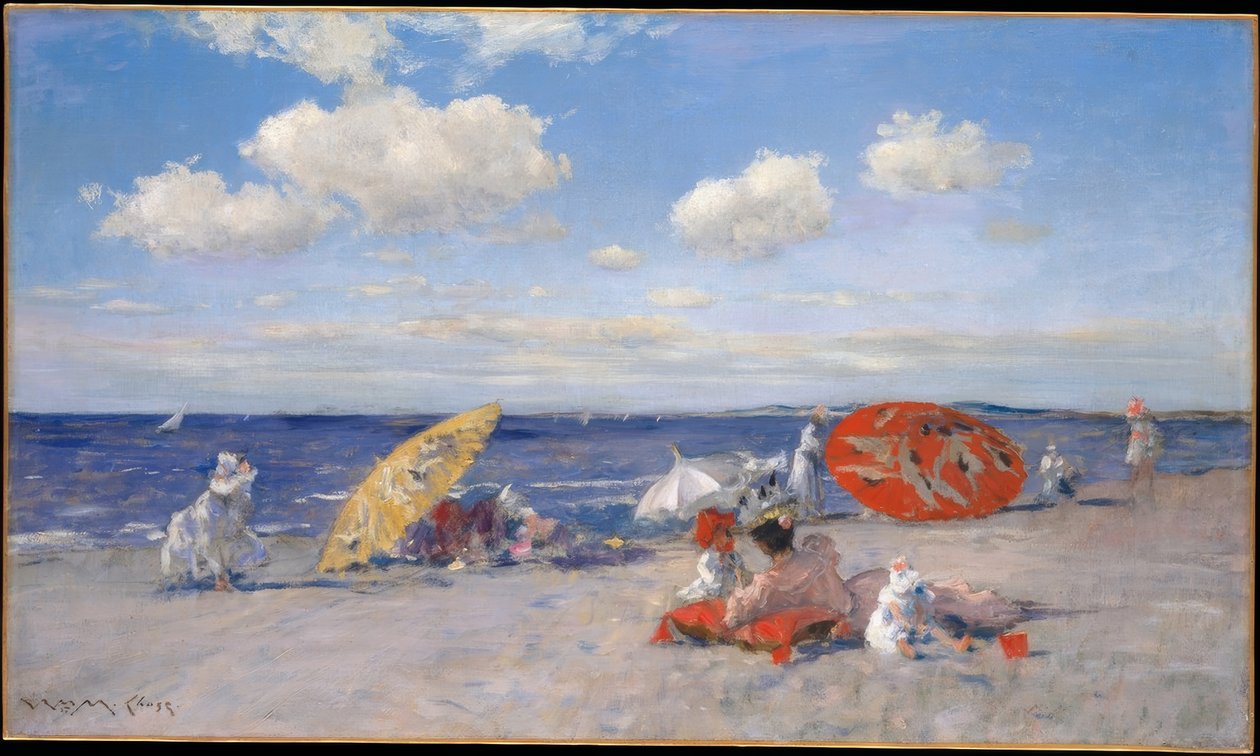 Am Meer af William Merritt Chase