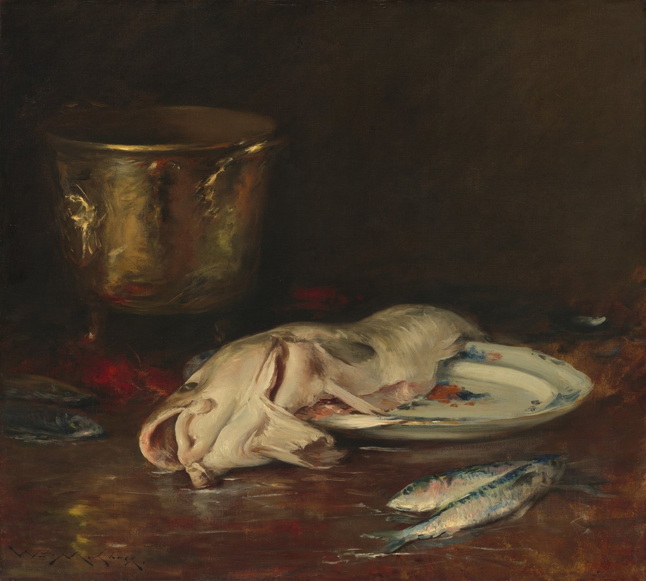 En engelsk torsk af William Merritt Chase